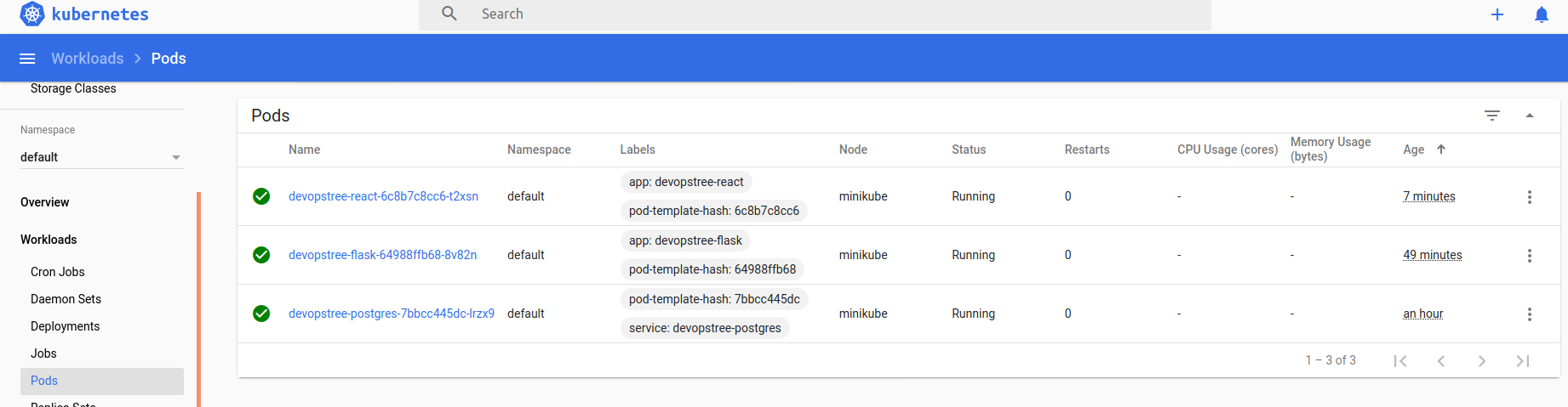 react pod